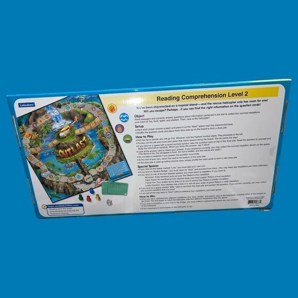 Lakeshore Reading Comprehension Level 2 Game Outlast Educational COMPLETE - Picture 3 of 4